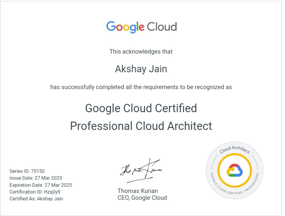 GCP Certification